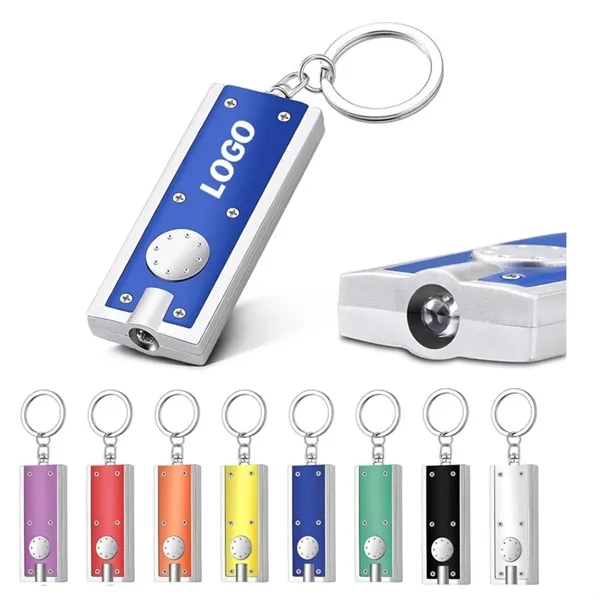 Mini LED Keychain with Flashlight - Mini LED Keychain with Flashlight - Image 0 of 5