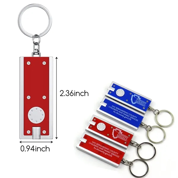 Mini LED Keychain with Flashlight - Mini LED Keychain with Flashlight - Image 2 of 5