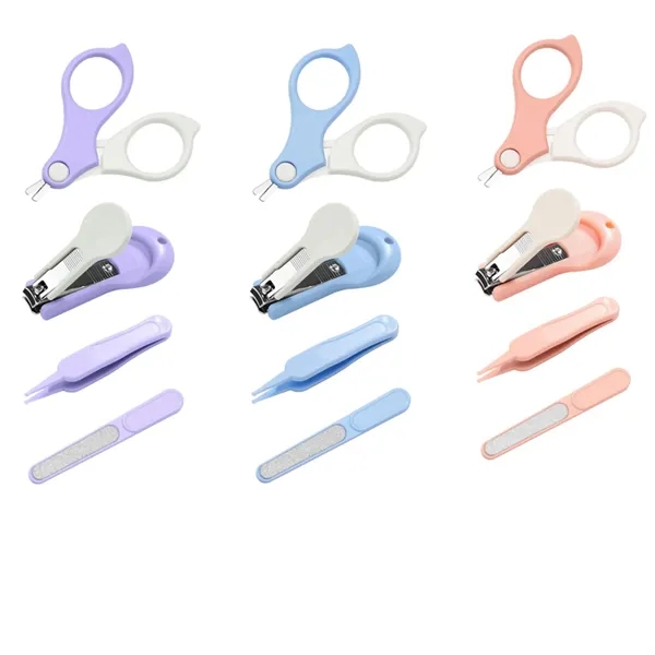 4-in-1 Infant  Safety Care Set Baby Nail Clipper - 4-in-1 Infant  Safety Care Set Baby Nail Clipper - Image 2 of 5