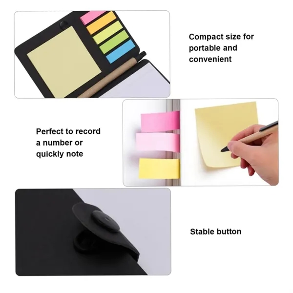 Small Notebook Portable Snap-on Notepad - Small Notebook Portable Snap-on Notepad - Image 2 of 4