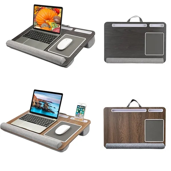 Lap Laptop Desk with Wrist Pad - Lap Laptop Desk with Wrist Pad - Image 6 of 6