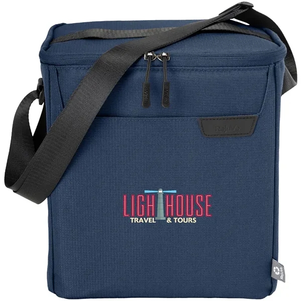 12-Can RejuVe® ROVE Recycled Heather Insulated Cooler Bag - 12-Can RejuVe® ROVE Recycled Heather Insulated Cooler Bag - Image 7 of 7