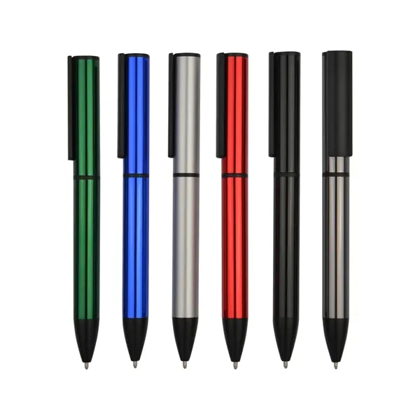 Union Printed - Premium Aluminum Twist Ballpoint Pen - Union Printed - Premium Aluminum Twist Ballpoint Pen - Image 1 of 1