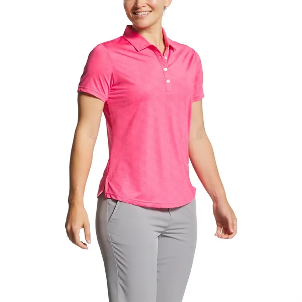 FootJoy Women's Short Sleeve Speckle Print Shirt - FootJoy Women's Short Sleeve Speckle Print Shirt - Image 3 of 5