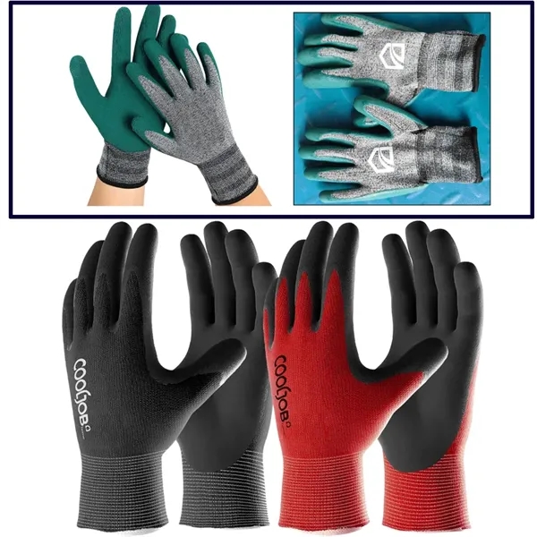Garden Gloves with Grip for Women/Men - Garden Gloves with Grip for Women/Men - Image 0 of 6