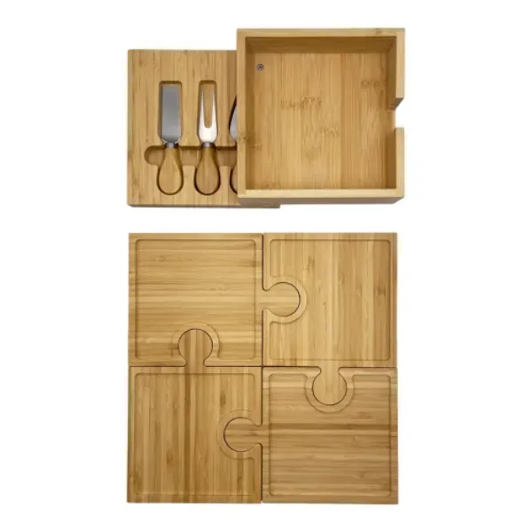 Bamboo Charcuterie Puzzle