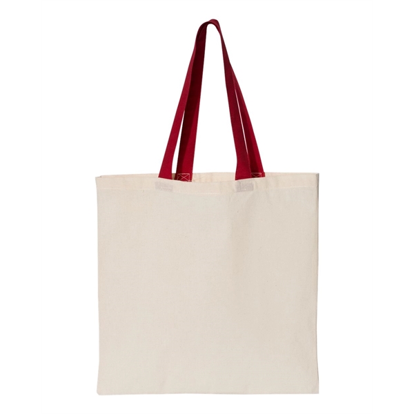 OAD Contrast-Color Handle Tote - OAD Contrast-Color Handle Tote - Image 1 of 12