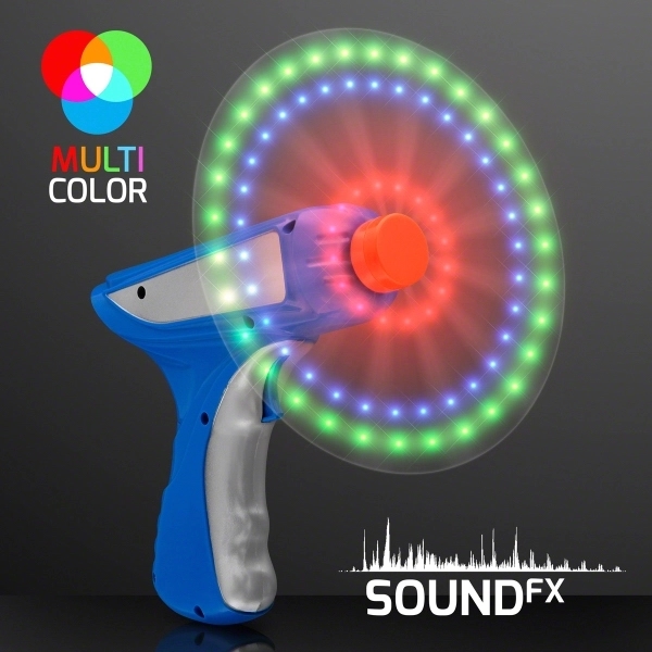 LED Spinning Lights Space Blaster Toy Gun - LED Spinning Lights Space Blaster Toy Gun - Image 1 of 1