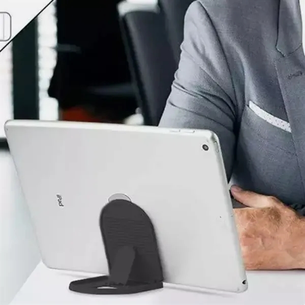 Portable Adjustable Phone and Tablet Stand for Desk Use - Portable Adjustable Phone and Tablet Stand for Desk Use - Image 3 of 4