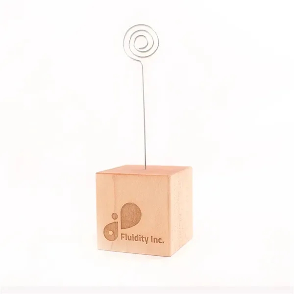 Personalized Wooden Photo Holder Block - Personalized Wooden Photo Holder Block - Image 6 of 11