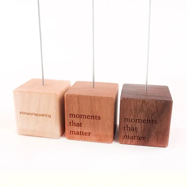 Personalized Wooden Photo Holder Block - Personalized Wooden Photo Holder Block - Image 9 of 11