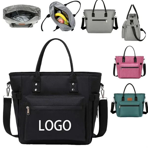 Insulated Lunch Tote Bag Water Resistant Ice Cooler - Insulated Lunch Tote Bag Water Resistant Ice Cooler - Image 0 of 5