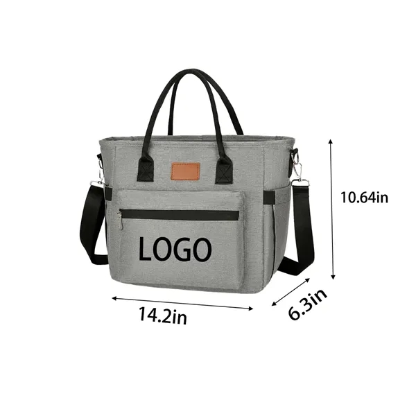 Insulated Lunch Tote Bag Water Resistant Ice Cooler - Insulated Lunch Tote Bag Water Resistant Ice Cooler - Image 1 of 5