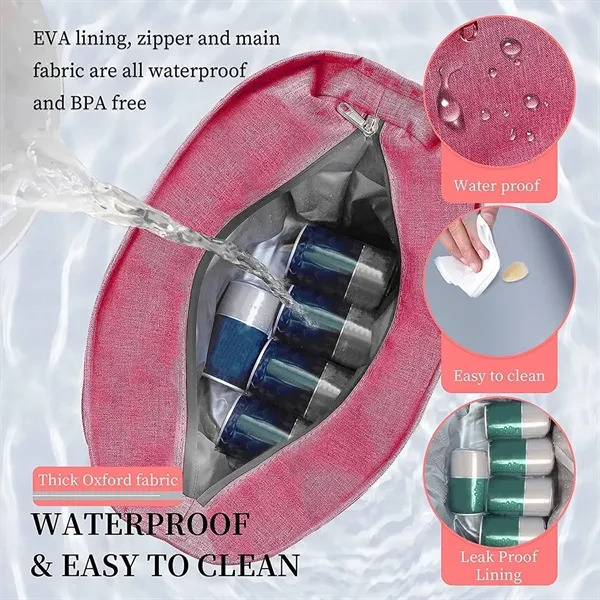 Insulated Lunch Tote Bag Water Resistant Ice Cooler - Insulated Lunch Tote Bag Water Resistant Ice Cooler - Image 2 of 5