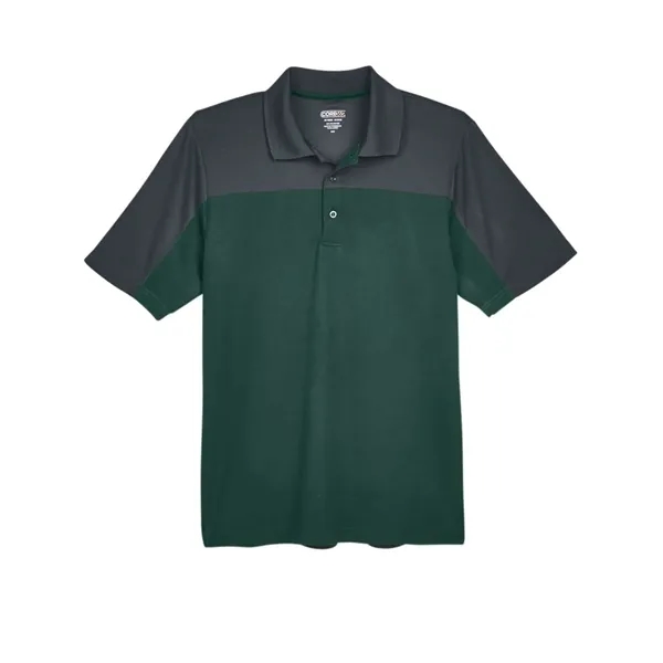 CORE365 Men's Balance Colorblock Performance Pique Polo