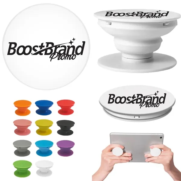 Custom Acrylic Phone Grip Stand with 360 Degree Rotation - Custom Acrylic Phone Grip Stand with 360 Degree Rotation - Image 0 of 4