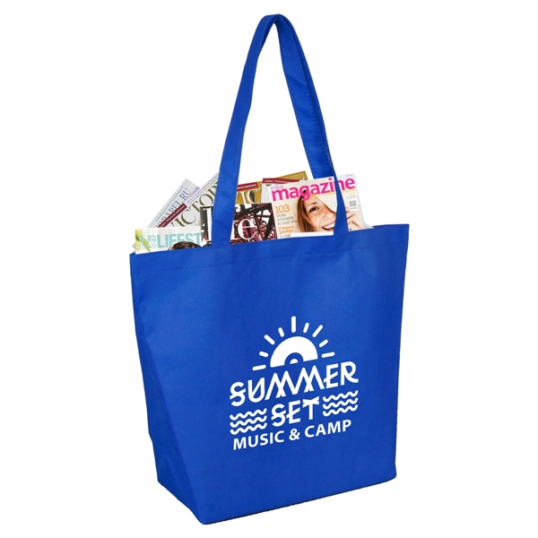 Custom 15" x 12" x 5" CAMARILLO Tote Bag with Hook & Loop Closure