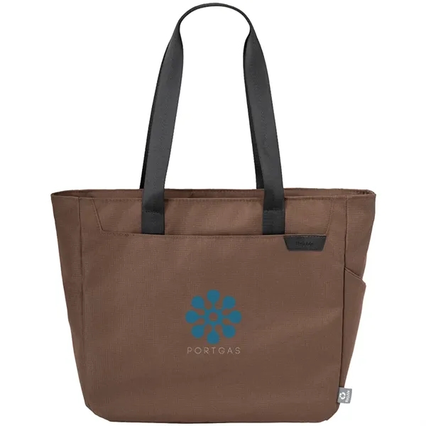 RejuVe® ROVE Recycled Heather Travel Executive Tote Bag - RejuVe® ROVE Recycled Heather Travel Executive Tote Bag - Image 4 of 5