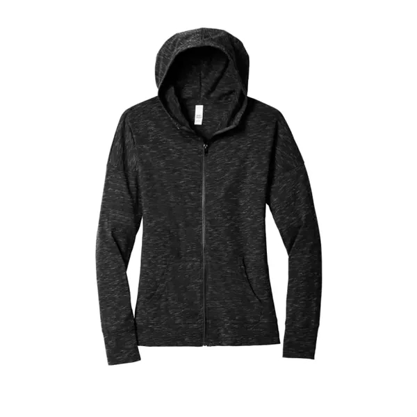 District Women's Medal Full-Zip Hoodie. - District Women's Medal Full-Zip Hoodie. - Image 1 of 4