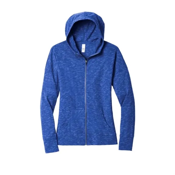 District Women's Medal Full-Zip Hoodie. - District Women's Medal Full-Zip Hoodie. - Image 2 of 4