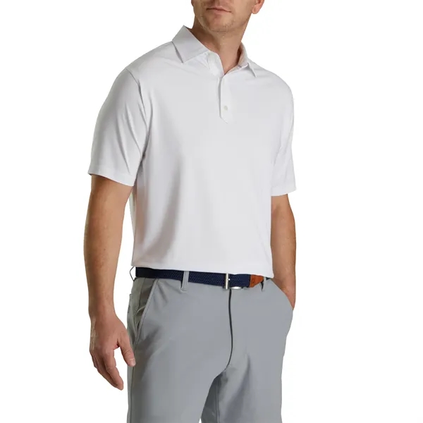 FootJoy ProDry Performance Solid Lisle Set On Placket Shirt - FootJoy ProDry Performance Solid Lisle Set On Placket Shirt - Image 1 of 13