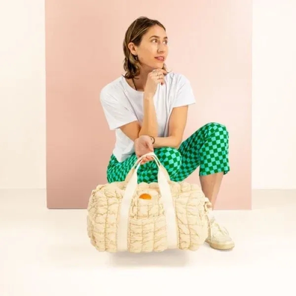 HOLDALL - CLOUD QUILTED MATERIAL - HOLDALL - CLOUD QUILTED MATERIAL - Image 2 of 6