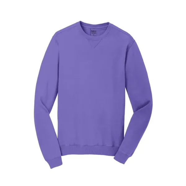 Port & Company Beach Wash Garment-Dyed Crewneck Sweatshirt - Port & Company Beach Wash Garment-Dyed Crewneck Sweatshirt - Image 2 of 18