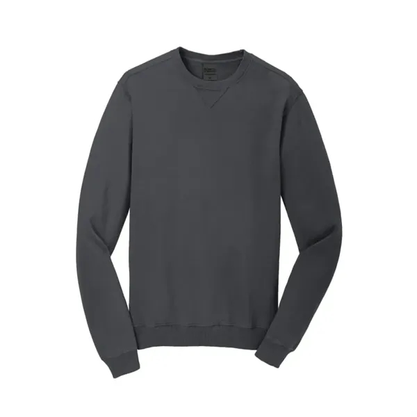 Port & Company Beach Wash Garment-Dyed Crewneck Sweatshirt - Port & Company Beach Wash Garment-Dyed Crewneck Sweatshirt - Image 5 of 18