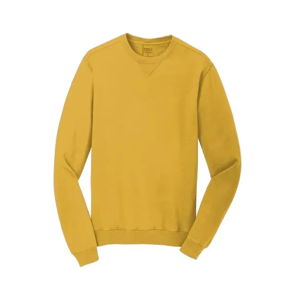 Port & Company Beach Wash Garment-Dyed Crewneck Sweatshirt - Port & Company Beach Wash Garment-Dyed Crewneck Sweatshirt - Image 8 of 18