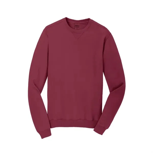 Port & Company Beach Wash Garment-Dyed Crewneck Sweatshirt - Port & Company Beach Wash Garment-Dyed Crewneck Sweatshirt - Image 10 of 18
