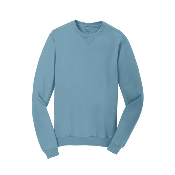 Port & Company Beach Wash Garment-Dyed Crewneck Sweatshirt - Port & Company Beach Wash Garment-Dyed Crewneck Sweatshirt - Image 11 of 18