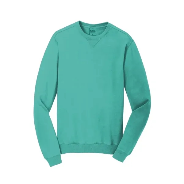Port & Company Beach Wash Garment-Dyed Crewneck Sweatshirt - Port & Company Beach Wash Garment-Dyed Crewneck Sweatshirt - Image 13 of 18