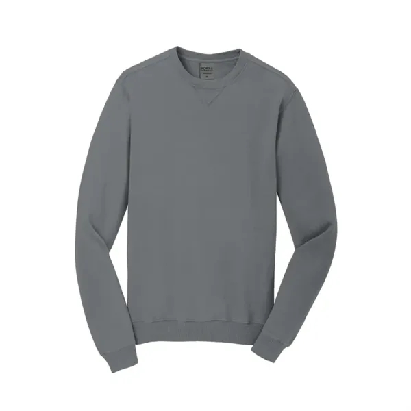 Port & Company Beach Wash Garment-Dyed Crewneck Sweatshirt - Port & Company Beach Wash Garment-Dyed Crewneck Sweatshirt - Image 14 of 18