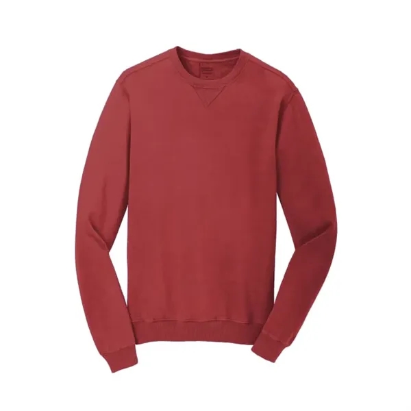 Port & Company Beach Wash Garment-Dyed Crewneck Sweatshirt - Port & Company Beach Wash Garment-Dyed Crewneck Sweatshirt - Image 15 of 18