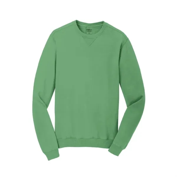 Port & Company Beach Wash Garment-Dyed Crewneck Sweatshirt - Port & Company Beach Wash Garment-Dyed Crewneck Sweatshirt - Image 16 of 18