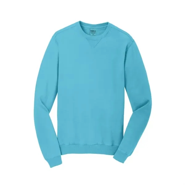 Port & Company Beach Wash Garment-Dyed Crewneck Sweatshirt - Port & Company Beach Wash Garment-Dyed Crewneck Sweatshirt - Image 17 of 18