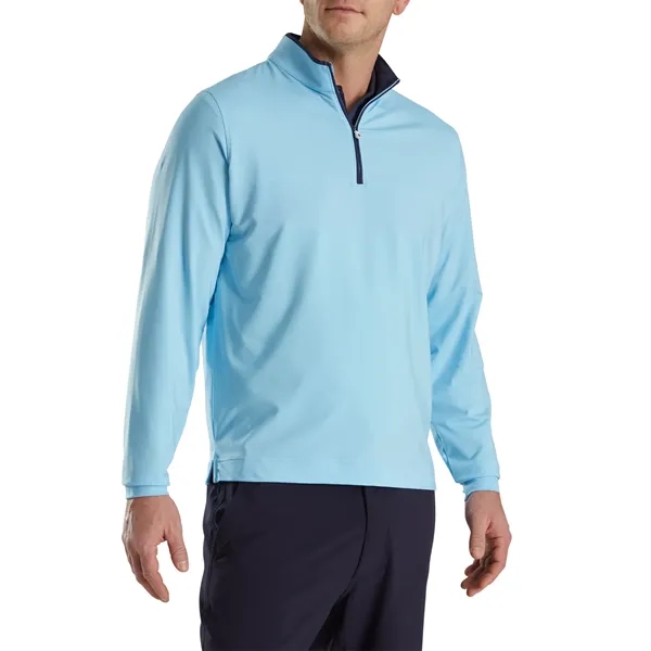 FootJoy Lightweight Solid Mid-Layer with Trim - FootJoy Lightweight Solid Mid-Layer with Trim - Image 2 of 6