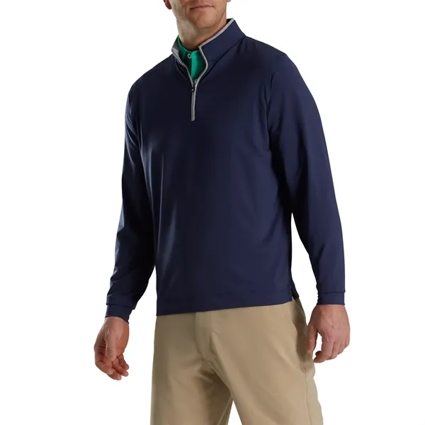 FootJoy Lightweight Solid Mid-Layer with Trim - FootJoy Lightweight Solid Mid-Layer with Trim - Image 6 of 6