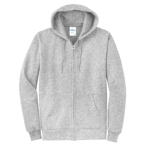 Port & Company - Core Fleece Full-Zip Hooded Sweatshirt. - Port & Company - Core Fleece Full-Zip Hooded Sweatshirt. - Image 2 of 32