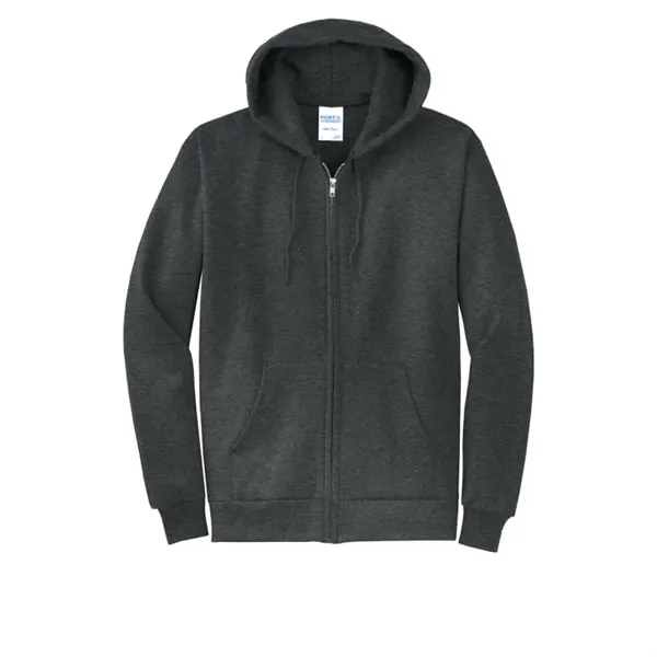 Port & Company - Core Fleece Full-Zip Hooded Sweatshirt. - Port & Company - Core Fleece Full-Zip Hooded Sweatshirt. - Image 4 of 32