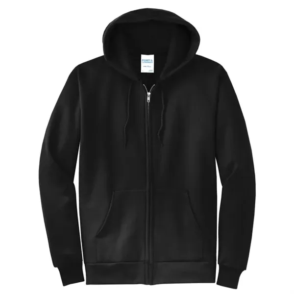 Port & Company - Core Fleece Full-Zip Hooded Sweatshirt. - Port & Company - Core Fleece Full-Zip Hooded Sweatshirt. - Image 15 of 32