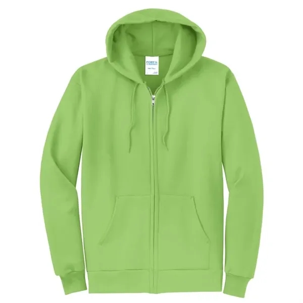 Port & Company - Core Fleece Full-Zip Hooded Sweatshirt. - Port & Company - Core Fleece Full-Zip Hooded Sweatshirt. - Image 17 of 32