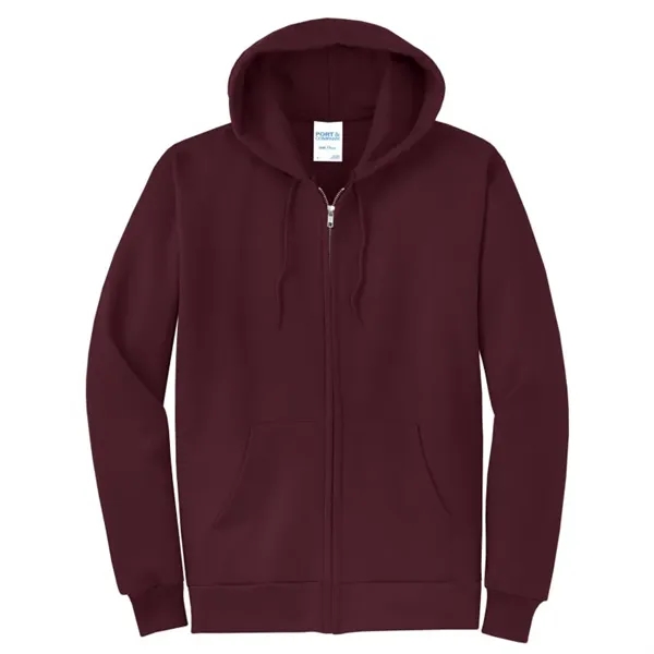 Port & Company - Core Fleece Full-Zip Hooded Sweatshirt. - Port & Company - Core Fleece Full-Zip Hooded Sweatshirt. - Image 18 of 32