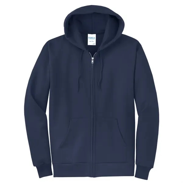 Port & Company - Core Fleece Full-Zip Hooded Sweatshirt. - Port & Company - Core Fleece Full-Zip Hooded Sweatshirt. - Image 19 of 32