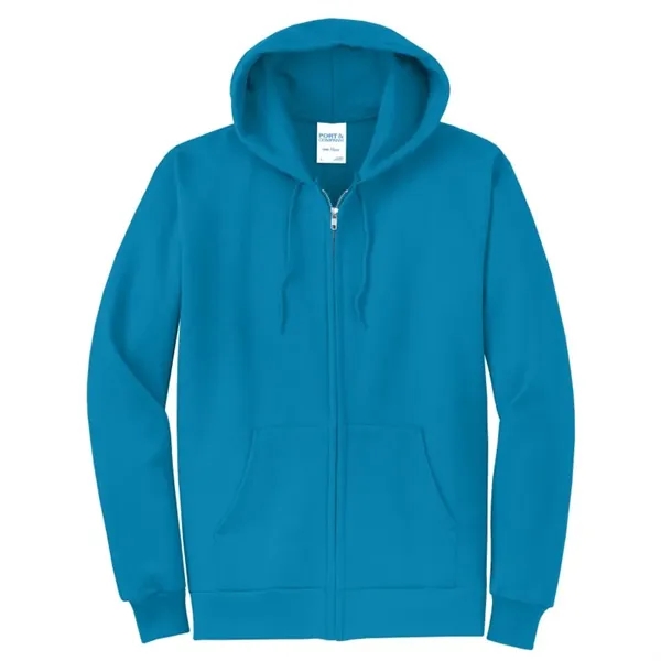Port & Company - Core Fleece Full-Zip Hooded Sweatshirt. - Port & Company - Core Fleece Full-Zip Hooded Sweatshirt. - Image 20 of 32
