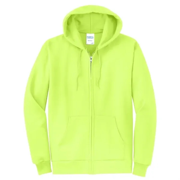 Port & Company - Core Fleece Full-Zip Hooded Sweatshirt. - Port & Company - Core Fleece Full-Zip Hooded Sweatshirt. - Image 24 of 32