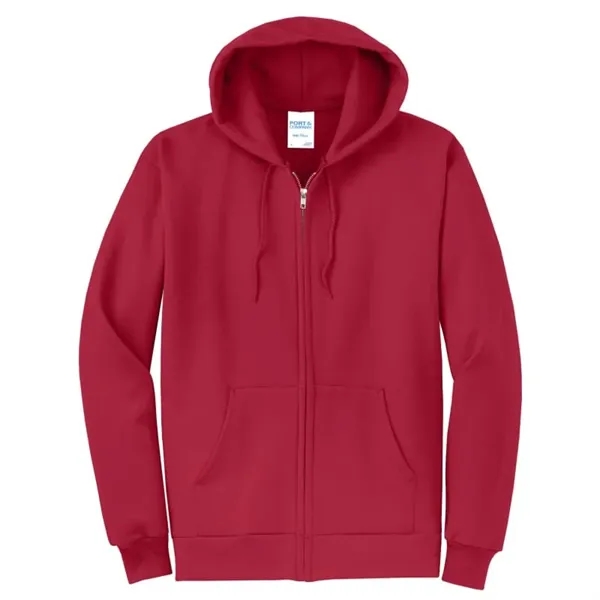 Port & Company - Core Fleece Full-Zip Hooded Sweatshirt. - Port & Company - Core Fleece Full-Zip Hooded Sweatshirt. - Image 28 of 32