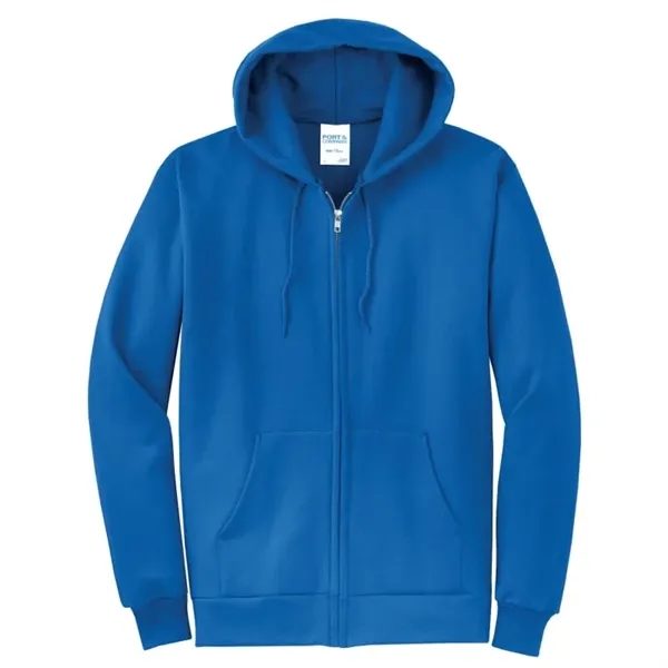 Port & Company - Core Fleece Full-Zip Hooded Sweatshirt. - Port & Company - Core Fleece Full-Zip Hooded Sweatshirt. - Image 29 of 32