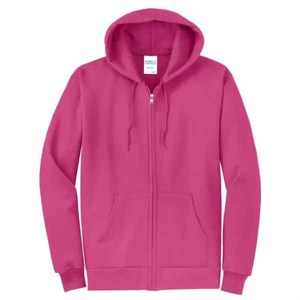 Port & Company - Core Fleece Full-Zip Hooded Sweatshirt. - Port & Company - Core Fleece Full-Zip Hooded Sweatshirt. - Image 30 of 32
