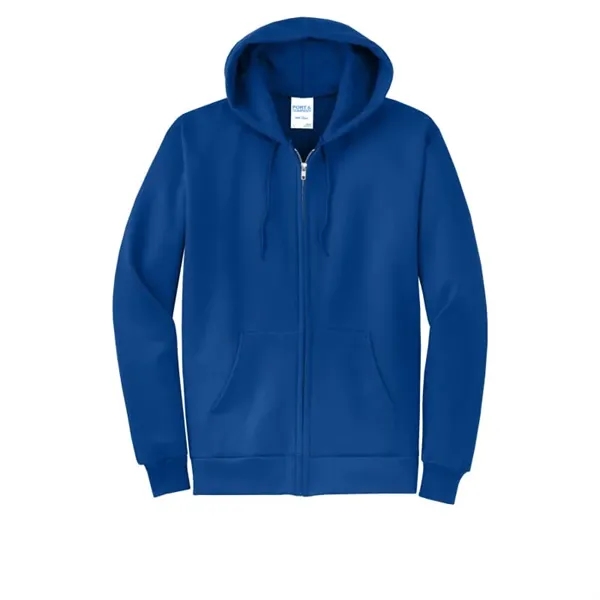 Port & Company - Core Fleece Full-Zip Hooded Sweatshirt. - Port & Company - Core Fleece Full-Zip Hooded Sweatshirt. - Image 32 of 32